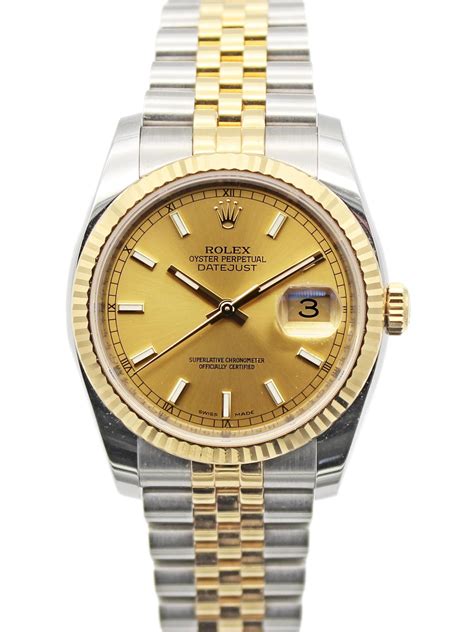 blake bezel two tone rolex datejust|Datejust watch review.